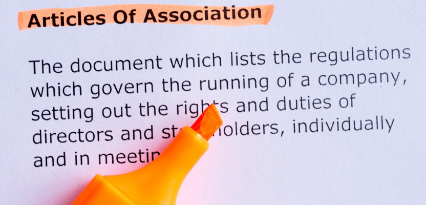 Why you shouldn't use the model articles of association
